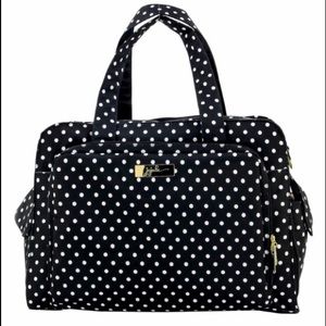 JuJuBe Be prepared polka dotted diaper bag